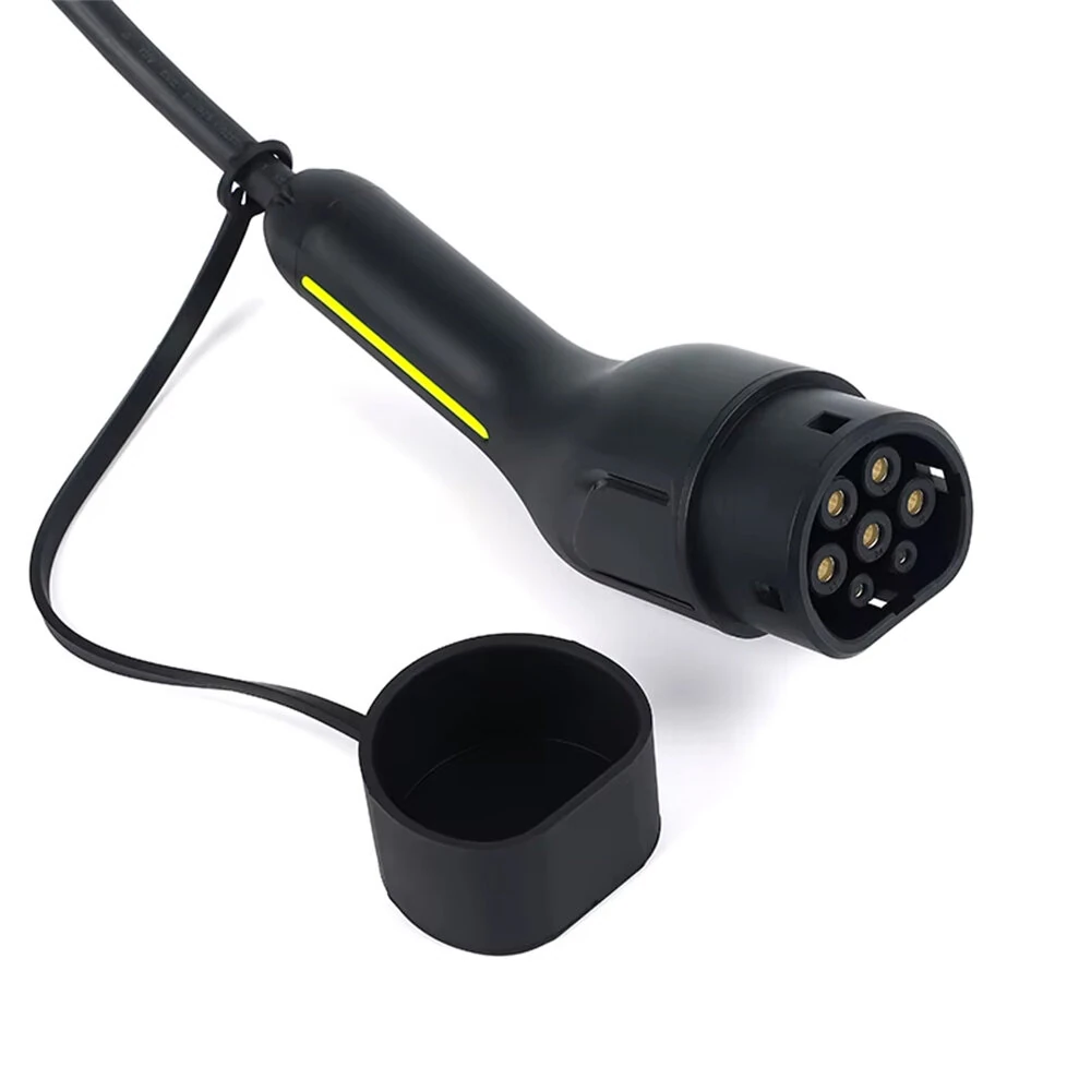 Type 2 Portable EV Charger Electric Vehicle Fast Charging Station 6A 8A 10A 13A 16A Adjustable Current Thermoplastic UL94V-0 Fire Rating EE1640Y