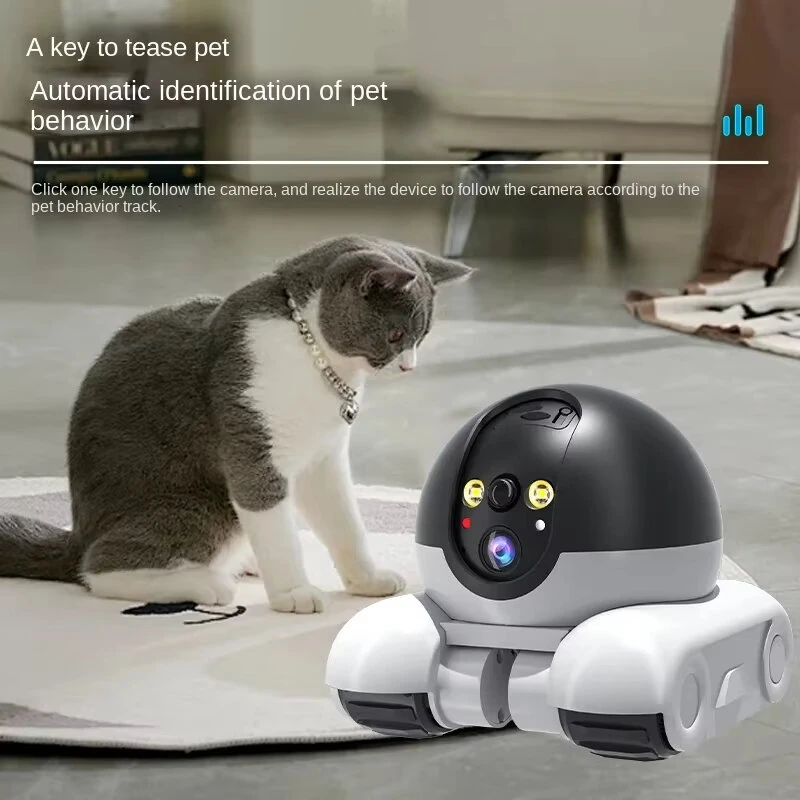 1080P HD WIFI Camera PTZ IP Security Protection Surveillance Camera Auto Tracking Baby Pets Monitor Long Battery Life APP Remote Control Smart Home Robot Camera