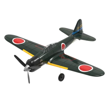 Eachine A6M Zero 2.4GHz EPP 400mm Wingspan 6-Axis Gyro One-Key U-Turn Aerobatic Mini RC Airplane BNF/RTF for Trainer Beginner
