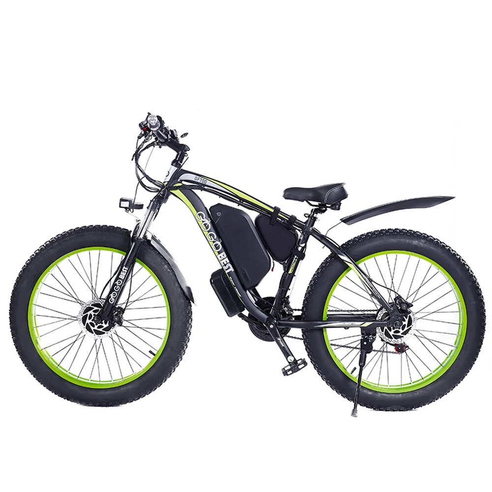 [EU DIRECT] GOGOBEST GF700 18.2Ah 48V 500W*2 Dual Motors Electric Bicycle 26inch 110km Mileage Range Max Load 200kg