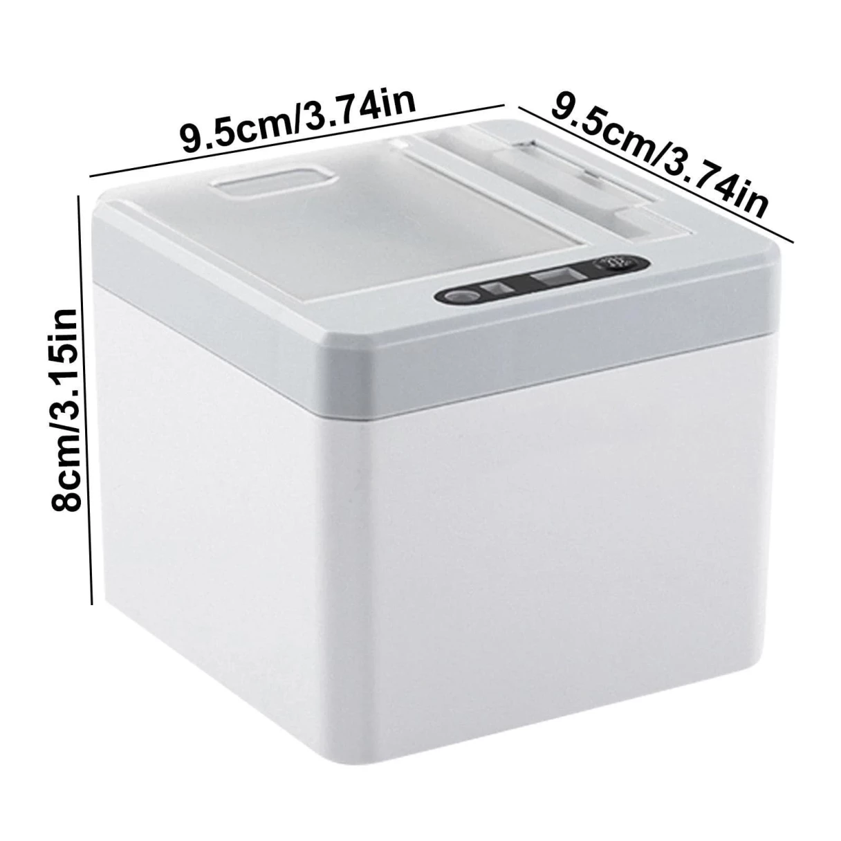Automatic Toothpick Holder P0P-UP Toothpick Dispenser with Infrared Sensor Contactless Toothpick Dispenser with USB Charging for Living Rooms Kitchens Restaurants Shops Hotels