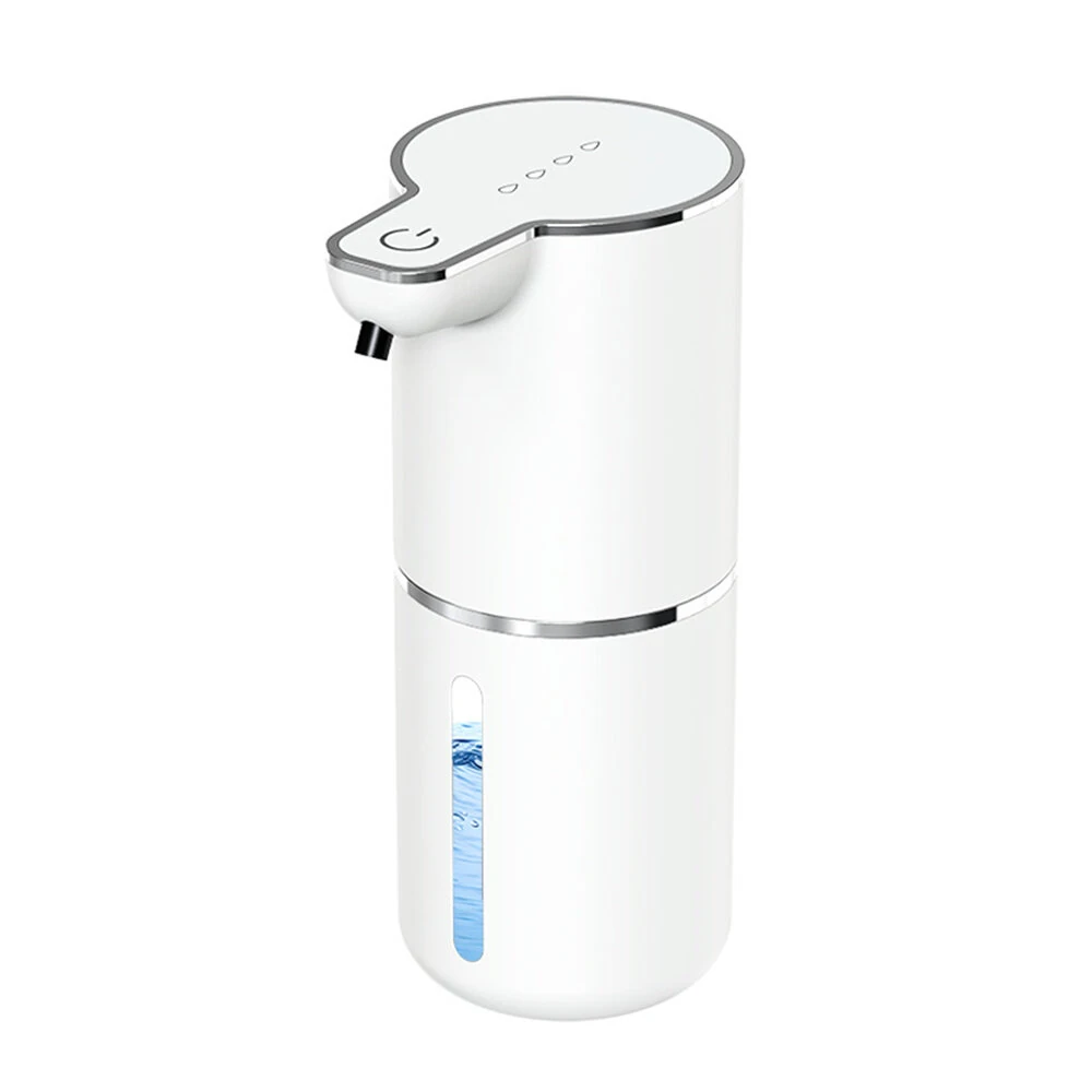 4 Level Automatic Soap Dispenser Touchless Foaming Soap Dispenser 350ML USB Rechargeable Electric Adjustable Foam Soap Dispenser