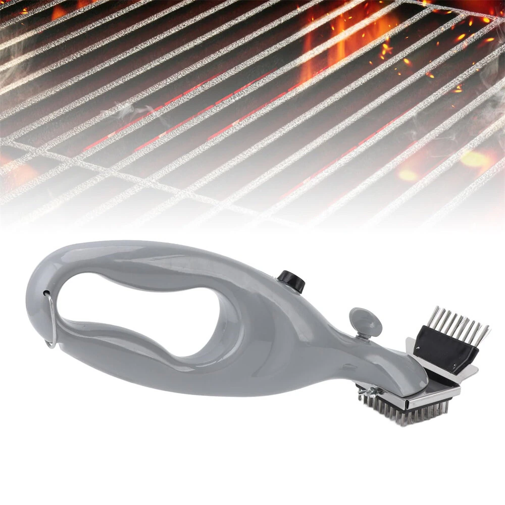 Barbecue Grill Steam Cleaning Brushes BBQ Cleaner Suitable for Charcoal Scraper Gas Accessories Outdoor Cooking Kitchen Tool