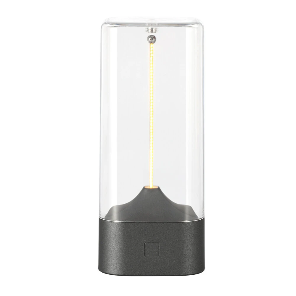 Flexible Filament Night Light with Magnetic Base Home Decor Rechargeable Magnetic Anti-Gravity Night Light Portable Quantum Floating Table LED Bedroom Home Night Light