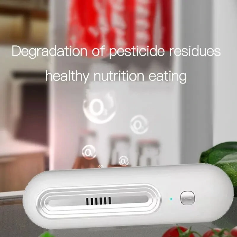2PCS / 4PCS USB Rechargeable Fridge Deodorizer Multifunctional Ozone Machine Compact Air Purifier with Two Modes for Effective Odor Elimination Extend Food Freshness Lightweight Portable for Home Travel