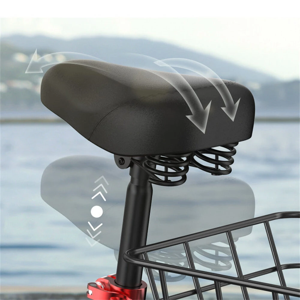 [EU DIRECT] iScooter i12 Electric Scooter With Seat 7.5Ah 36V 500W Motor 12inch Moped Electric Scooter With Basket30-35KM Mileage Electric Scooter Max Load 120Kg