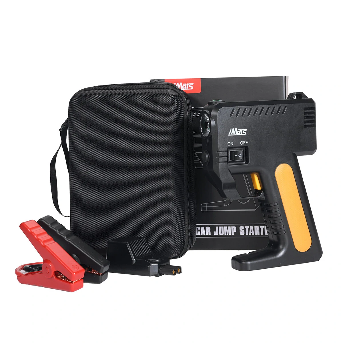 iMars 20000mAh Powerful Portable Car Jump Starter Booster Jumper Box Power Bank Battery Charger
