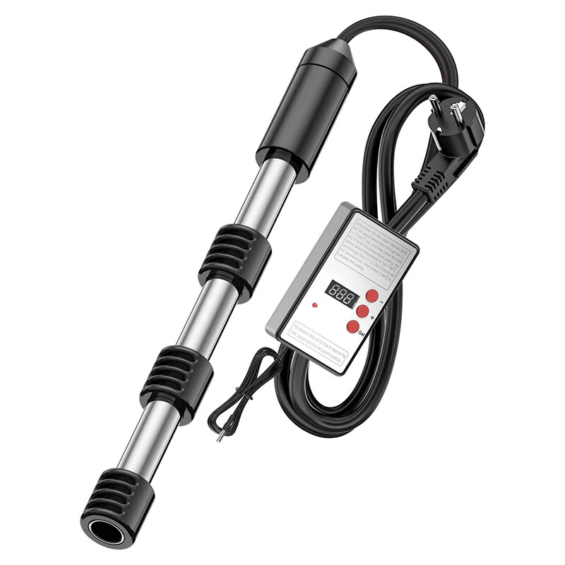 Tevorex Immersion Water Heater with Thermostat Temperature Control Portable Bathtub Bucket Submersible Heater Pool Heater for Inflatable Above Ground Swimming Pool-EU plug