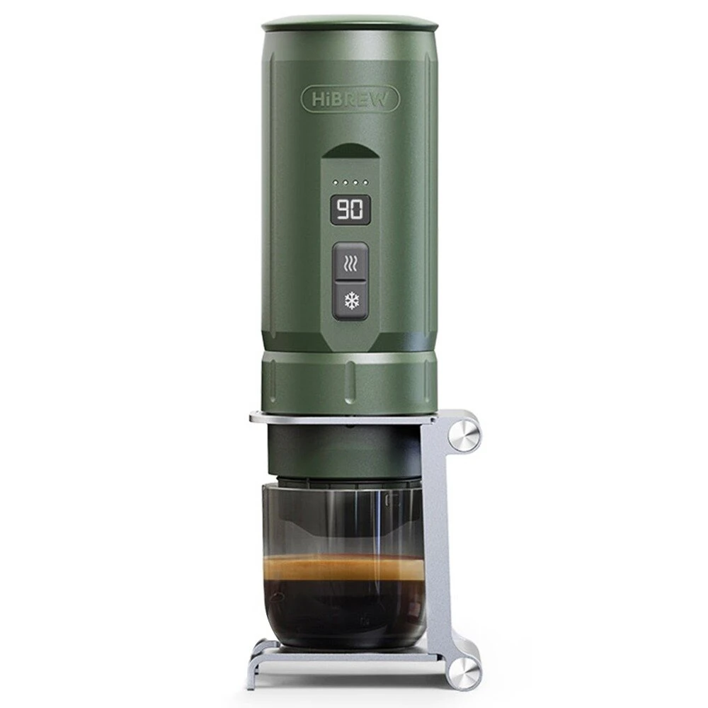 [EU Direct] HiBREW H4C Portable Espresso Coffee Machine 20 Bar Pressure Detachable 7500mAh Battery Coffee Powde NS & DG Capsules Compatible Outdoor Coffee Maker