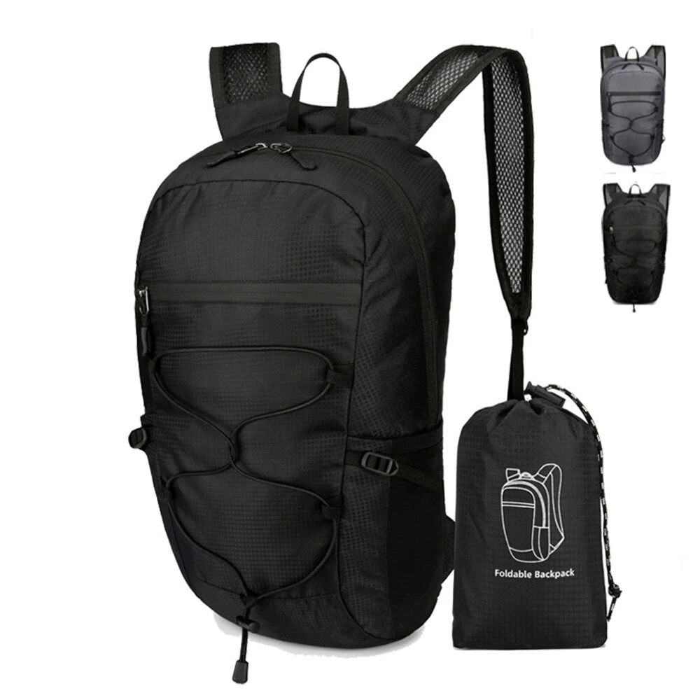 IPRee Breathable Foldable Mountain Riding Backpack Waterproof Large Capacity Sports Backpack Portable Hiking Backpack Travel