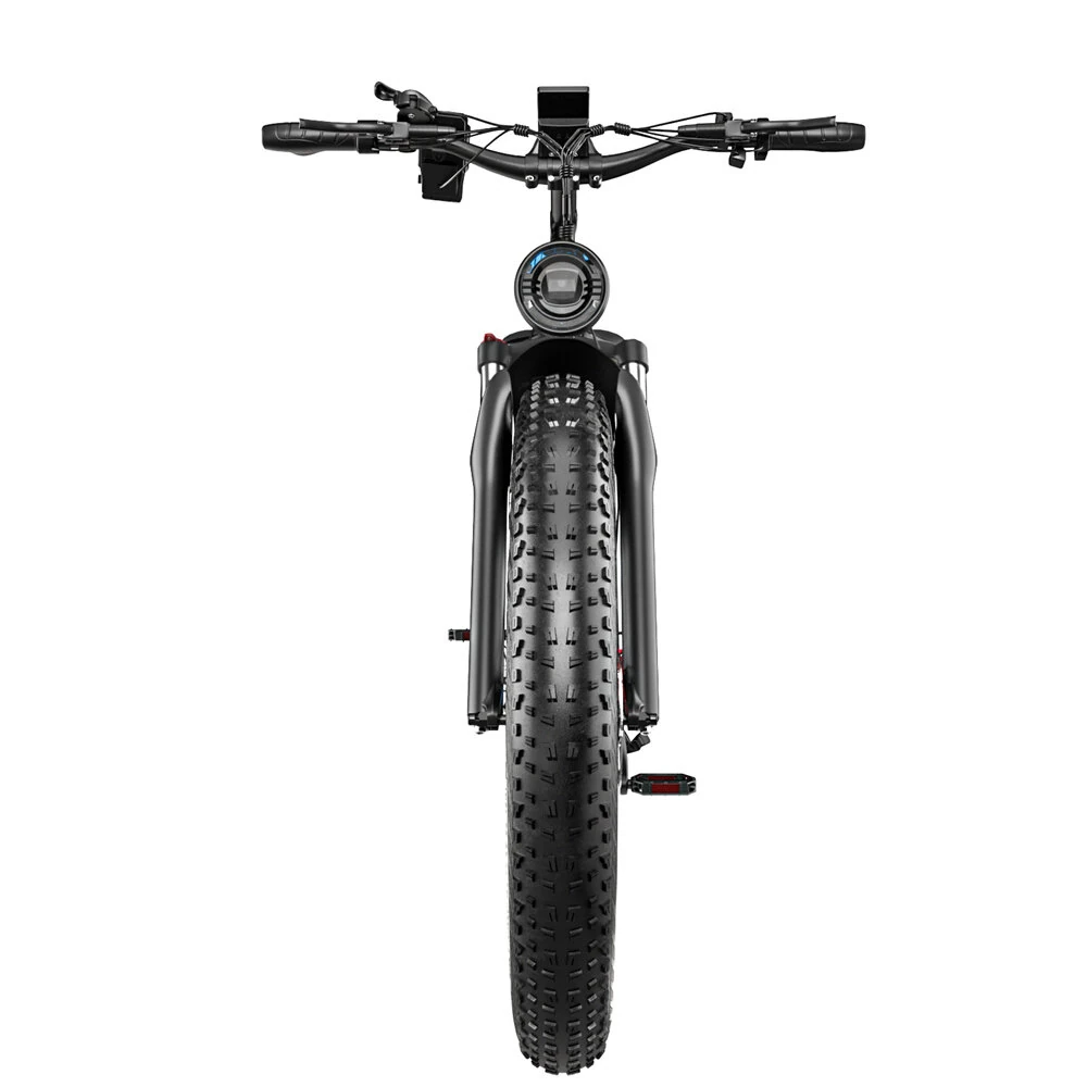 [EU DIRECT] E·BYCCO EB7 Pro Electric Bike 52V 23AH Battery 1000W*2 Dual Motors 26inch Tires 80-130KM Max Mileage 150KG Max Load Electric Bicycle