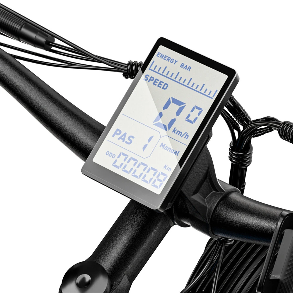 [EU DIRECT] E·BYCCO EB7 Pro Electric Bike 52V 23AH Battery 1000W*2 Dual Motors 26inch Tires 80-130KM Max Mileage 150KG Max Load Electric Bicycle