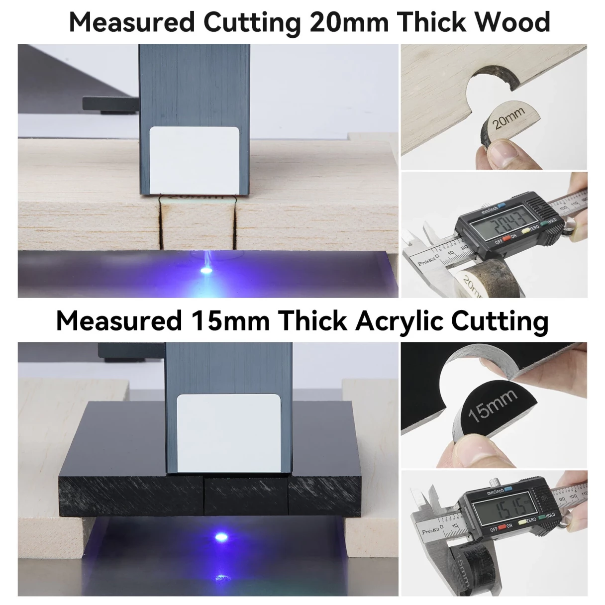 AtomStack P9 M50 50W Laser Engraving Machine Eye Protection 220*250mm Engraving Area 0.01mm High Accuracy CNC Laser Cutter for Wood Metal Acrylic Glass