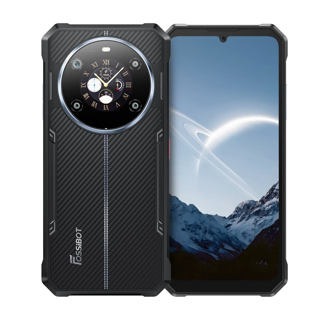 [EU Direct]FOSSiBOT F109S Dual Display Android 15 6.745 inch 24GB 256GB 10600mAh 50MP Camera NFC IP68 IP69K Waterproof Helio G81 Octa Core 4G Rugged Smartphone
