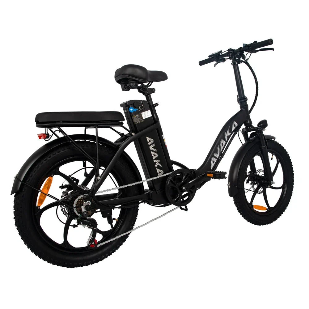 [EU DIRECT] AVAKA BZ20 PLUS Electric Bike 48V 18.2AH 500W Electric Bike 20*3.0 Inch 70-100KM Mileage Range Max Load 120KG