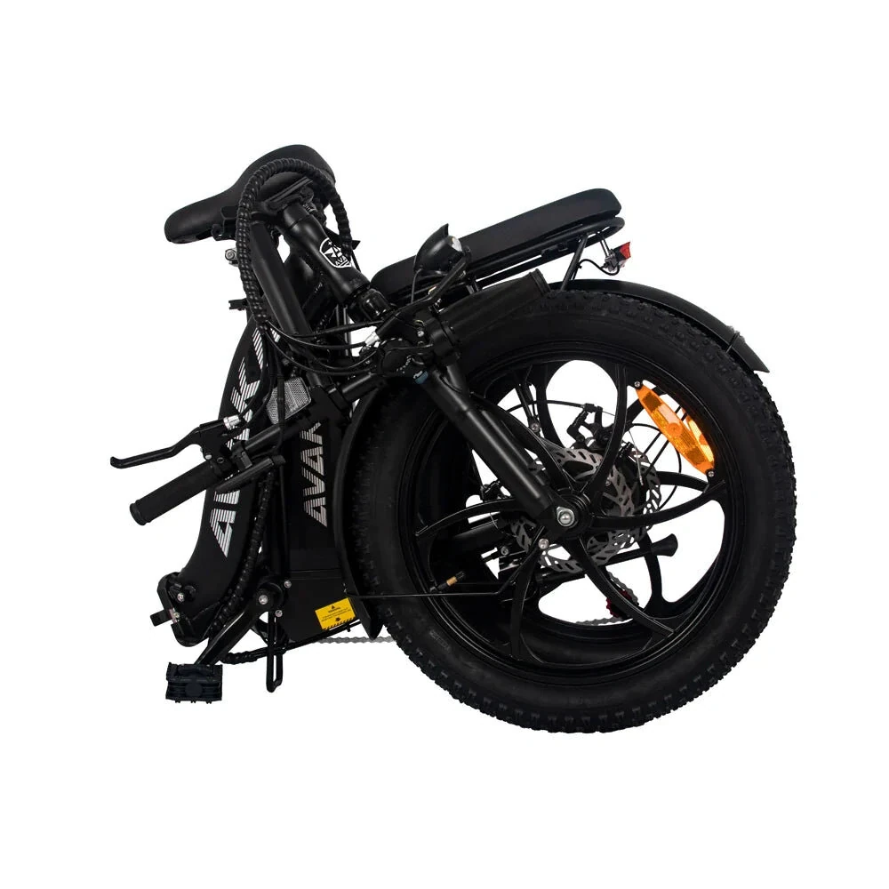 [EU DIRECT] AVAKA BZ20 PLUS Electric Bike 48V 18.2AH 500W Electric Bike 20*3.0 Inch 70-100KM Mileage Range Max Load 120KG