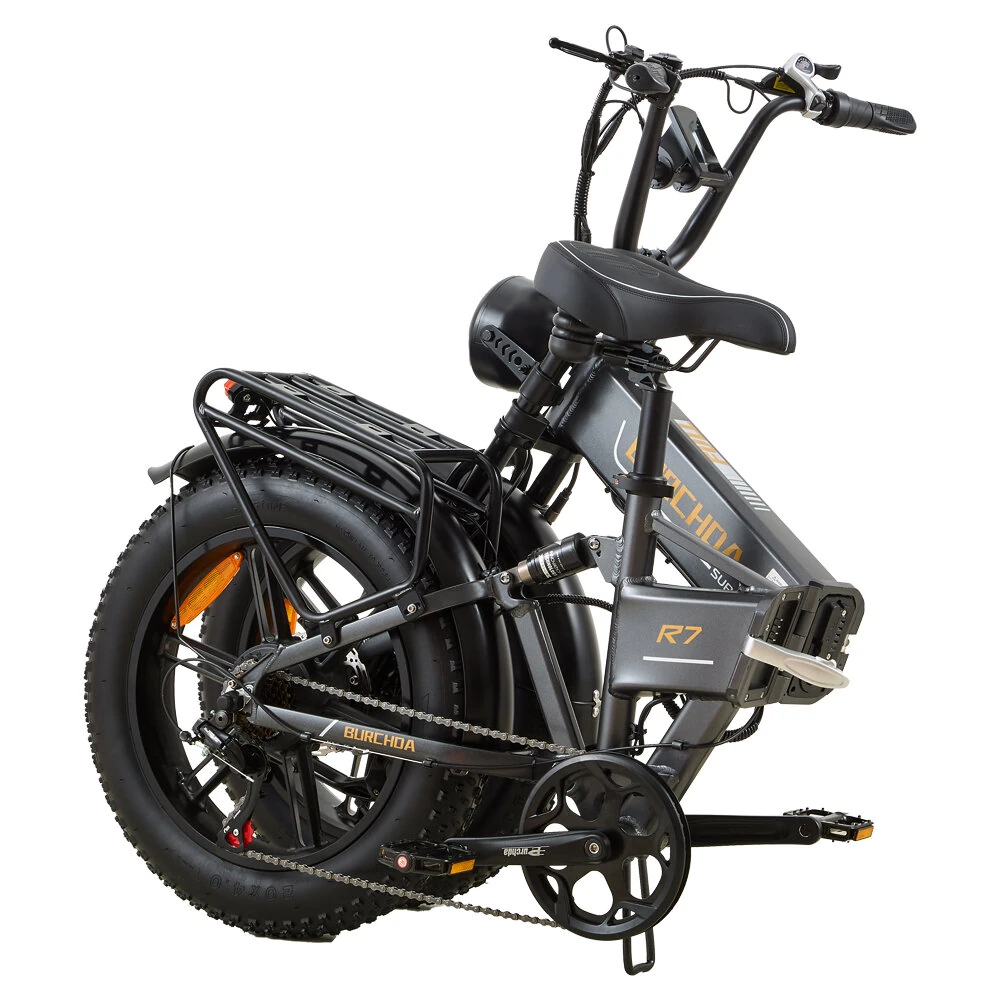 [EU DIRECT] BURCHDA R7 Pro Electric Bike 48V 20Ah  Battery 750W*2 Dual Motors 20inch Tires 60-70KM Mileage Range 150KG Max Load Folding Electric Bicycle