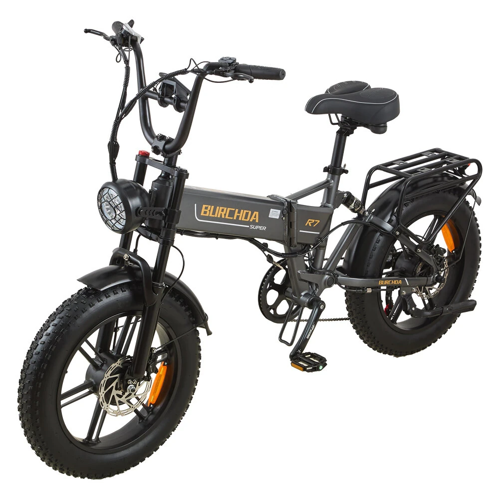 [EU DIRECT] BURCHDA R7 Pro Electric Bike 48V 20Ah  Battery 750W*2 Dual Motors 20inch Tires 60-70KM Mileage Range 150KG Max Load Folding Electric Bicycle
