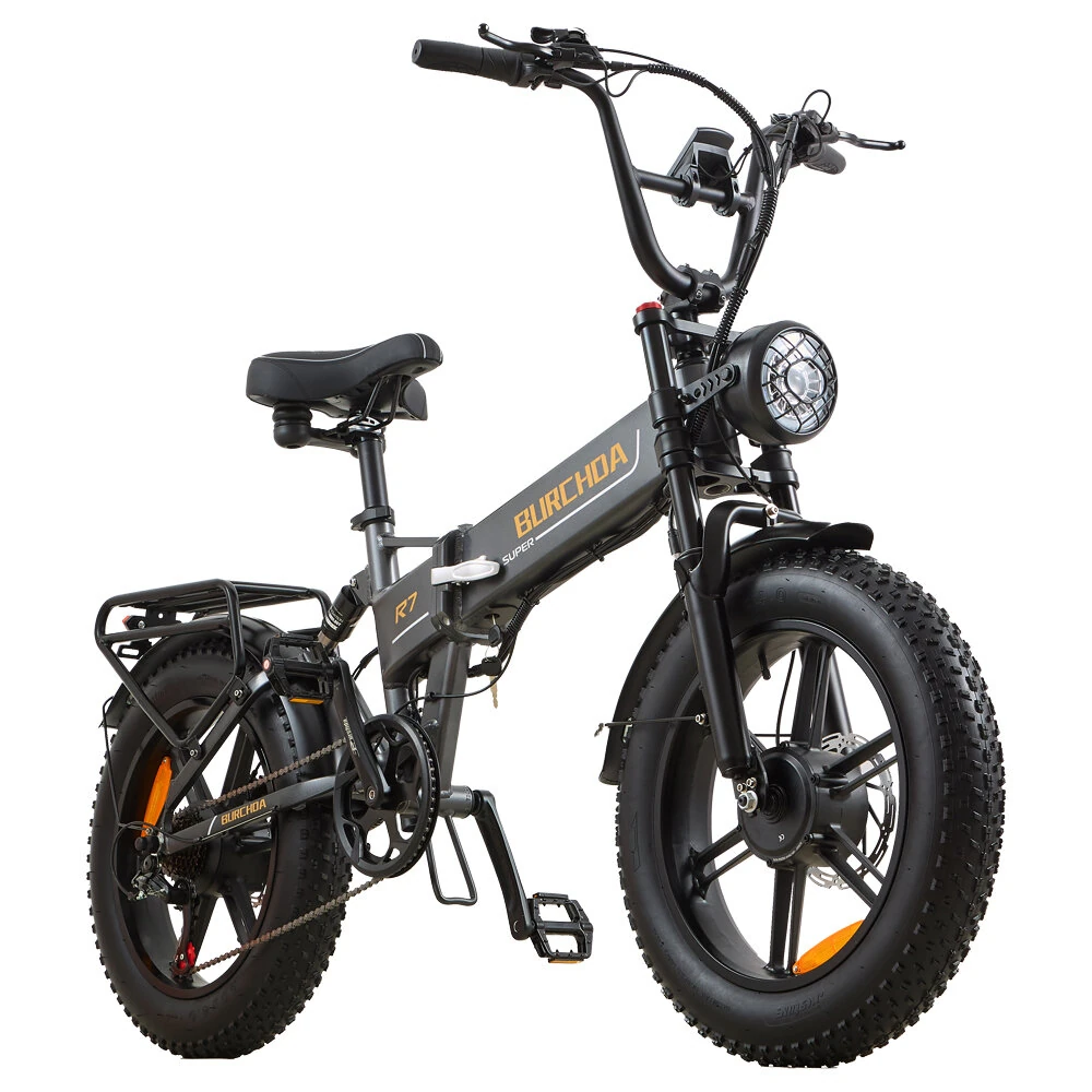 [EU DIRECT] BURCHDA R7 Pro Electric Bike 48V 20Ah  Battery 750W*2 Dual Motors 20inch Tires 60-70KM Mileage Range 150KG Max Load Folding Electric Bicycle