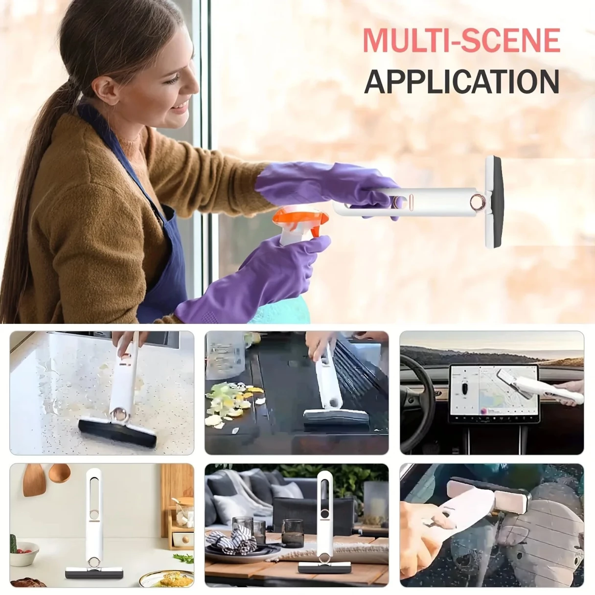Mini Mops Floor Cleaning Sponge Squeeze Mop Household Cleaning Tools Home Car Portable Clean Tools Glass Screen Desk Cleaner Mops