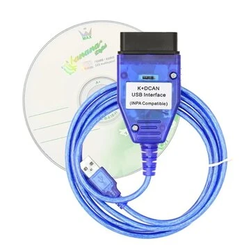 INPA K+CAN INPA K DCAN Diagnostic Interface Cable with Switch INPA Car Programming FT232RL Full Chip Software OBD2 Scanner Connect USB for BMW