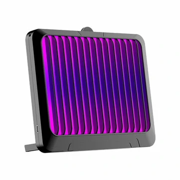 Powerful High Voltage Mosquito Lamp 3000V Indoor and Outdoor Use with Insect Attractant Noiseless Operation Safety Plastic Casing USB Powered Versatile Setup Options in Black or White