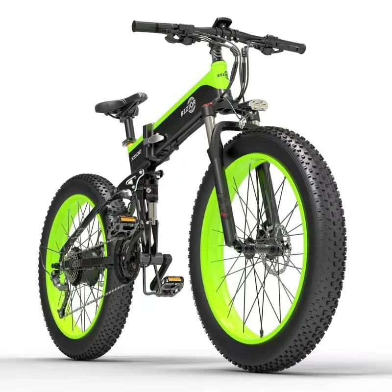 [EU DIRECT] Bezior X1500 Electric Bike 12.8Ah 48V 1500W Electric Bike 26inch 100km Mileage Range Max Load 200kg