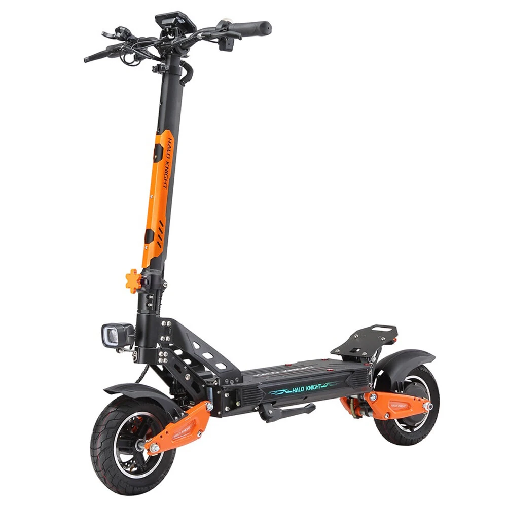 [Eu direct] Halo Knight T102 Electric Scooter 21Ah 52V 1200W Motor 10 Inches Tire Electric Scooter 45km Mileage Max Load 120Kg EU DIRECT