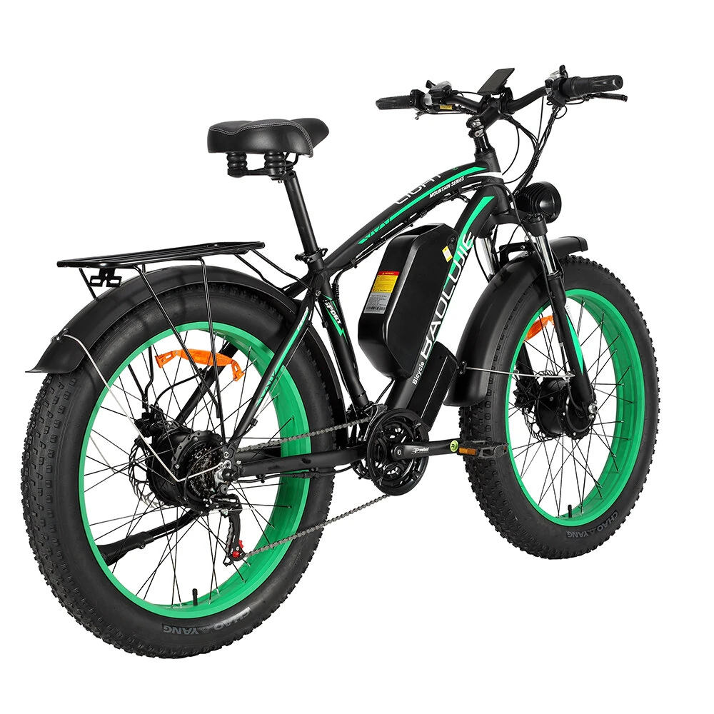 [EU DIRECT] BAOLUJIE DP2602-1 Electric Bike 48V 20Ah Battery 1000W*2 Dual Motor 26inches Tires 50-65KM Max Mileage 150KG Max Load Electric Bicycle