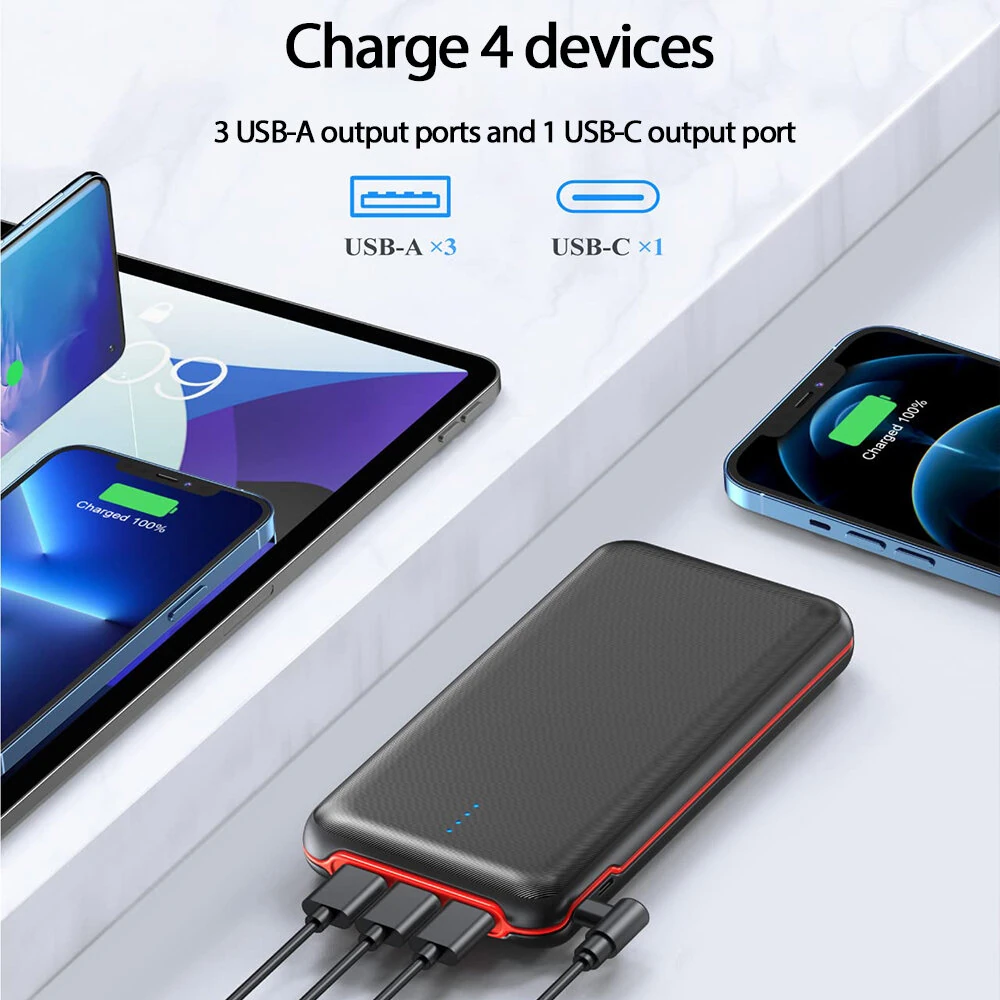 [EU]Elzle YD-887B 22.5W 30000mAh Power Bank Built-in Flashlight External Battery Power Supply with 2 Inputs & 4 Outputs Support PD QC3.0 Fast Charging for iPhone 16 15 Pro 14 13 12 Pro Max for Huawei Mate XT for Xiaomi MIX Fold4 for Samsung Galaxy Z Flip6
