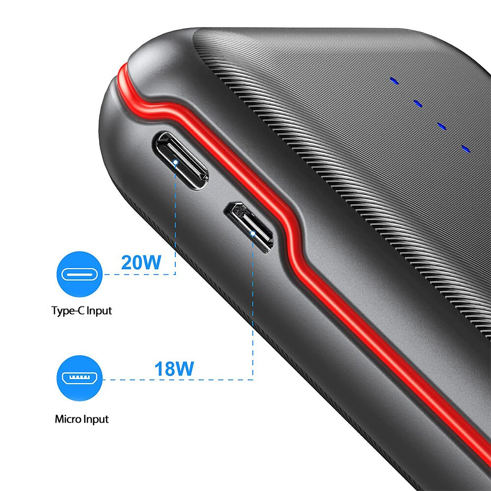 [EU]Elzle YD-887B 22.5W 30000mAh Power Bank Built-in Flashlight External Battery Power Supply with 2 Inputs & 4 Outputs Support PD QC3.0 Fast Charging for iPhone 16 15 Pro 14 13 12 Pro Max for Huawei Mate XT for Xiaomi MIX Fold4 for Samsung Galaxy Z Flip6