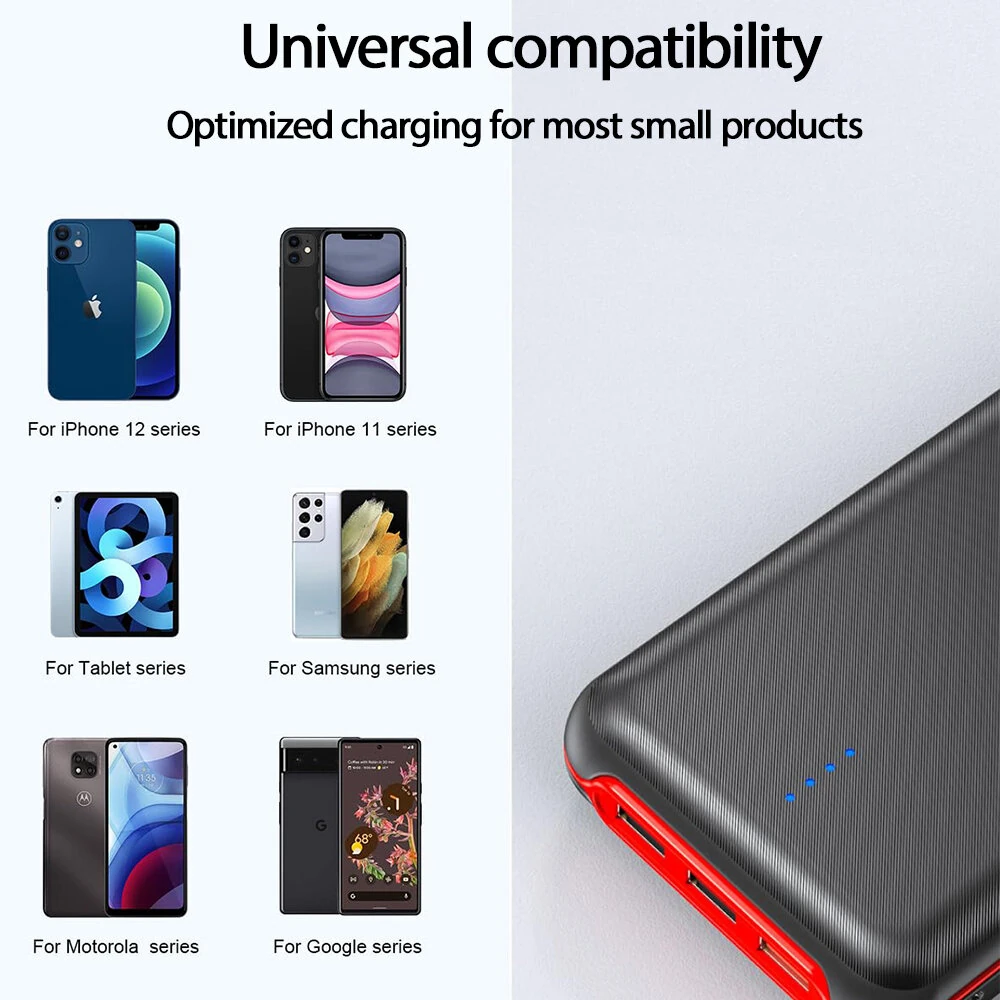[EU]Elzle YD-887B 22.5W 30000mAh Power Bank Built-in Flashlight External Battery Power Supply with 2 Inputs & 4 Outputs Support PD QC3.0 Fast Charging for iPhone 16 15 Pro 14 13 12 Pro Max for Huawei Mate XT for Xiaomi MIX Fold4 for Samsung Galaxy Z Flip6