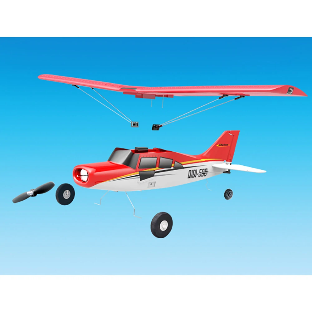 QIDI-560 A560 Maule M7 510mm Wingspan 2.4GHz 4CH With 6-Axis Gyro 3D/6G Switchable One Key Aerobatics 3D Stunts EPP RC Airplane Glider RTF Compatible S-BUS DSM Signal