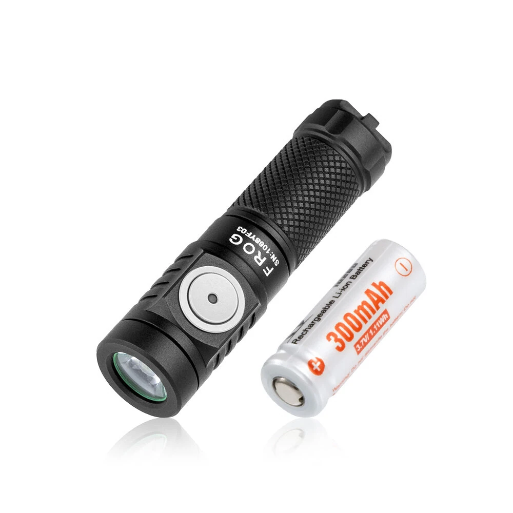 Lumintop Frog3.0 EDC LED Outdoor Flashlight USB C Rechargeable Lamp Camping Lantern Keychain 10280 Li-ion Battery High Power Mini Torch