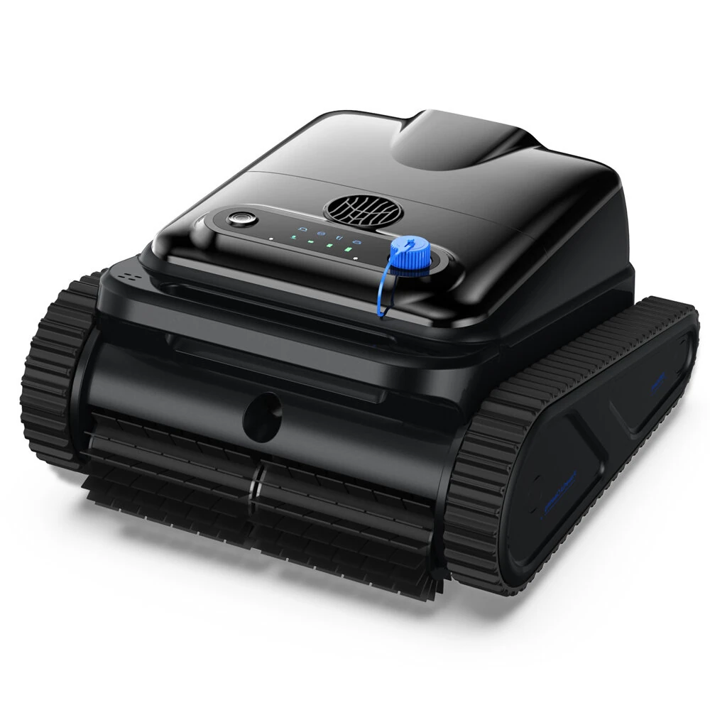 [EU Direct] INSE Y50S Robotic Pool Cleaner, Upgraded Motor, Powerful Wall-Climbing with Scrubber Brushes, Smart Path Navigation, Cordless Pool Vacuum for Inground Pools up to 2000 Sq.ft