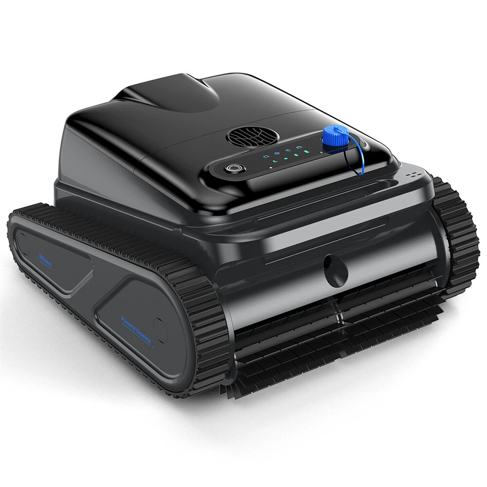 [EU Direct] INSE Y50S Robotic Pool Cleaner, Upgraded Motor, Powerful Wall-Climbing with Scrubber Brushes, Smart Path Navigation, Cordless Pool Vacuum for Inground Pools up to 2000 Sq.ft
