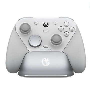 GameSir G7 Pro Tri-mode Wireless Controller Xbox Licensed TMR Joystick Hall Trigger 1000Hz Gyro 4 Extra Buttons Swappable Faceplate Gamepad with Charging Dock