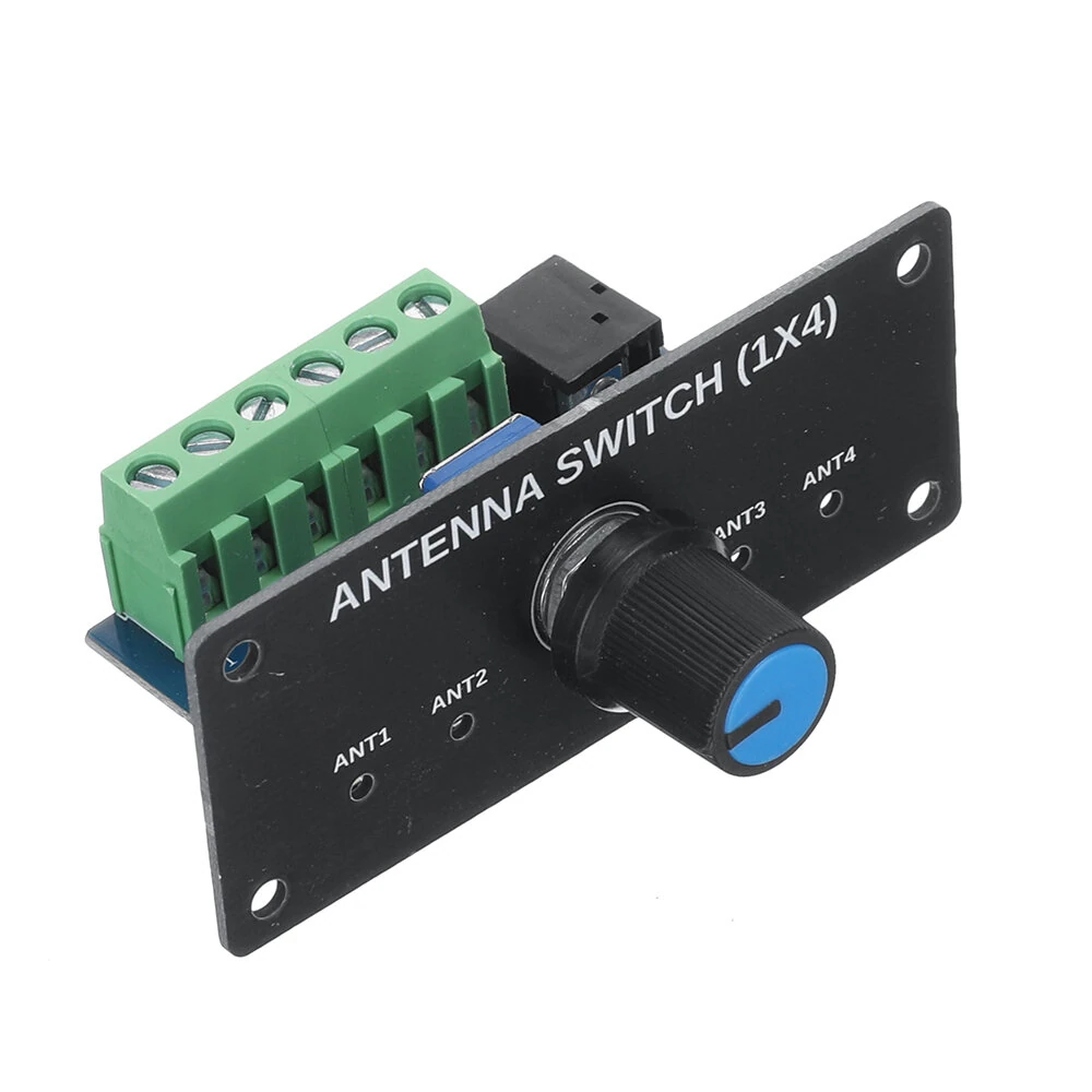 AT-14 4-Way Coax Remote Antenna Switch Convenient Switching 1.8MHz-60MHz 500W PEP