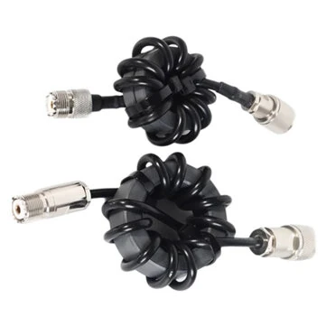 Shortwave Choke Coil Magnetic Ring EM-25 EM-43 HF Radio Accessory 200W 1000W Noise Suppression Electromagnetic Interference Reduction