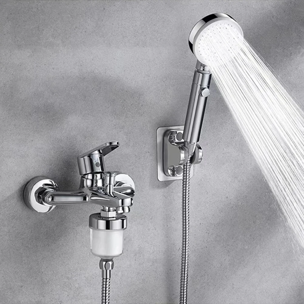 Universal Shower Filter for Faucet Shower Head Water Outlet Cleaner Kits Universal Faucet Filter Kitchen Bathroom Shower Household Filter PP Cotton Filter