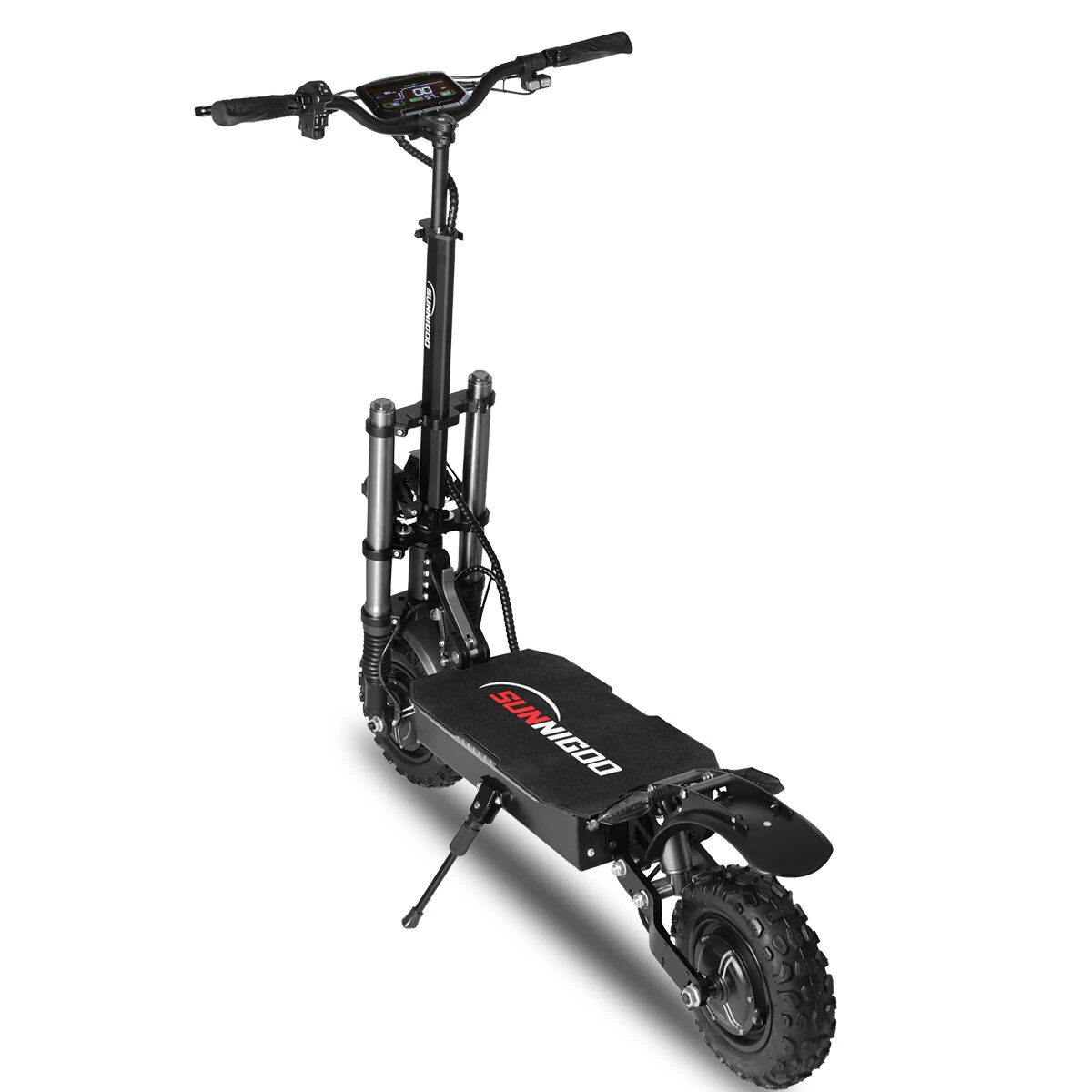 [EU DIRECT] SUNNIGOO X10 Electric Scooter 60V 38Ah Battery 3000W*2 Dual Motors 11inch Air Off-road Tires 40-95KM Mileage 200KG Max Load