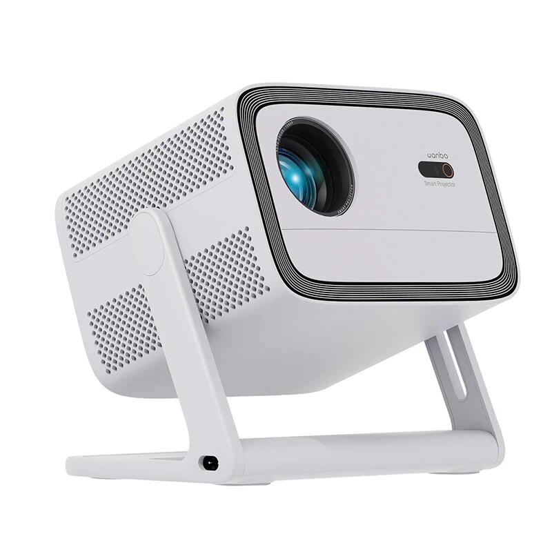 [Netfilx Certified]Wanbo Vali 1 Smart Gimbal Projector 200° Rotating 1080P FHD 900 ANSI Lumens Android TV 11 Auto Focus Keystone Correction Home Cinema Entertainment Streaming Player