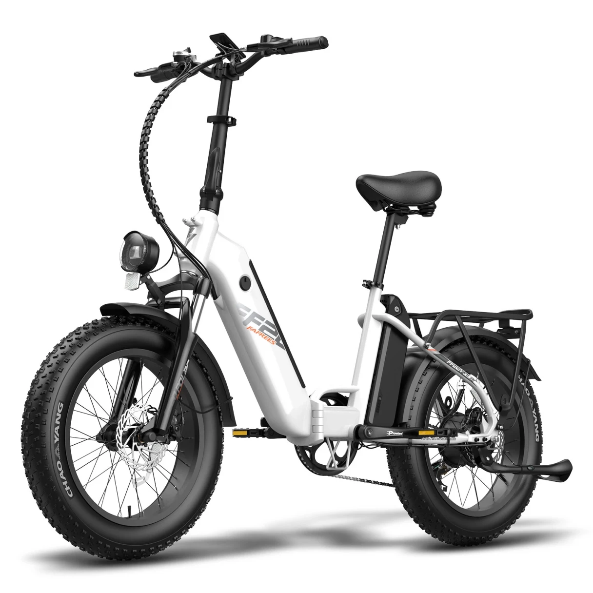 [EU DIRECT] FAFREES FF20 Polar Electric Bike 500W Motor 48V 10.4AH*2 Double Batteries 20x4.0inch Fat Tire 140-160KM Max Mileage 150KG Max Load Folding Electric Bicycle