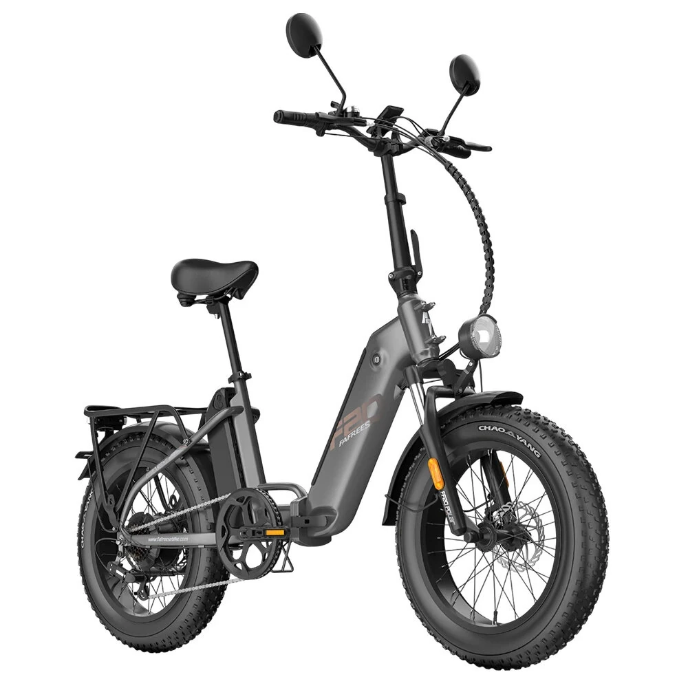 [EU DIRECT] FAFREES FF20 Polar Electric Bike with EU L1e-B Certification 48V 13.4Ah*2 Dual Batteries 500W Motor 20inch Tires 130-170KM Mileage Range 150KG Max Load Folding Electric Bicycle
