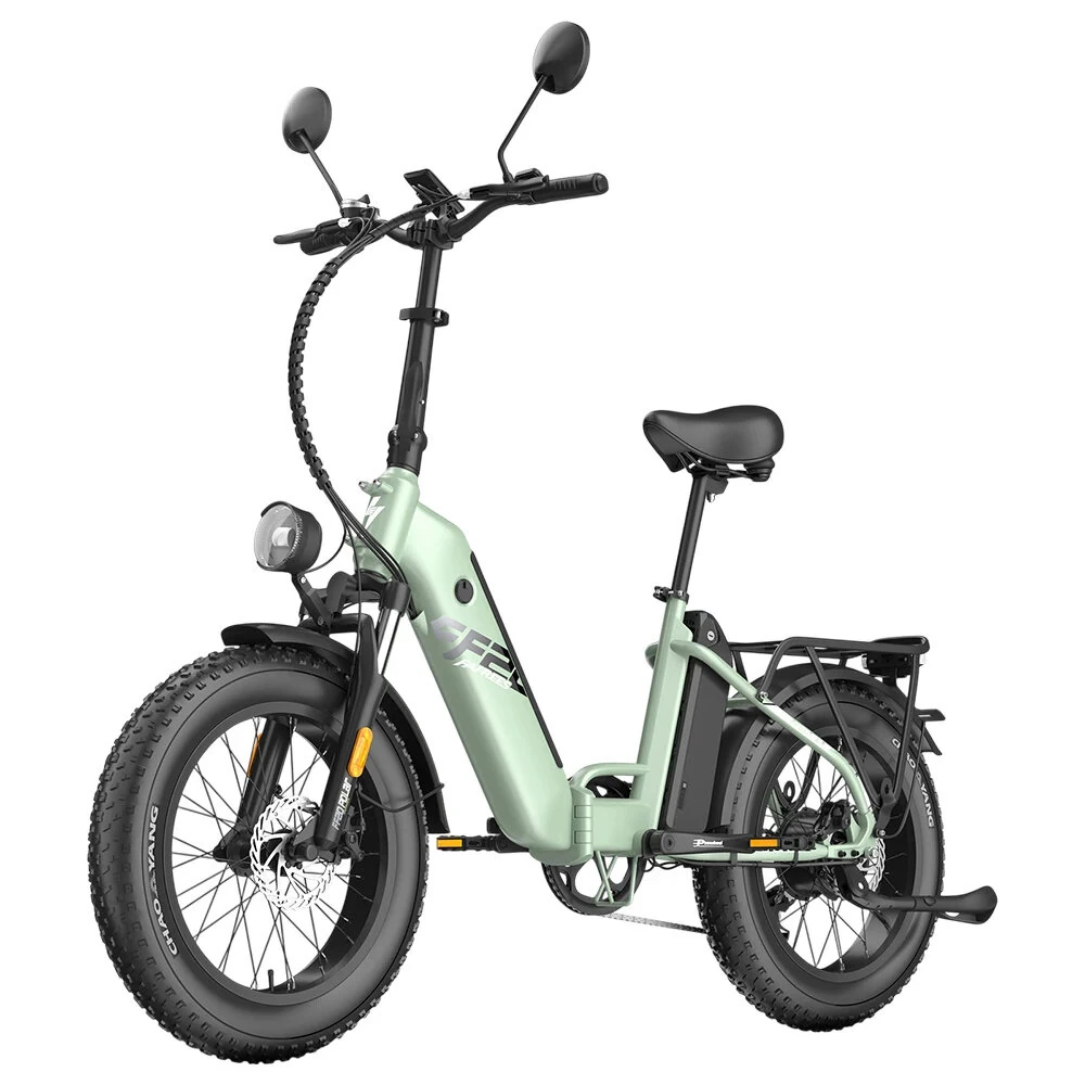 [EU DIRECT] FAFREES FF20 Polar Electric Bike with EU L1e-B Certification 48V 13.4Ah*2 Dual Batteries 500W Motor 20inch Tires 130-170KM Mileage Range 150KG Max Load Folding Electric Bicycle