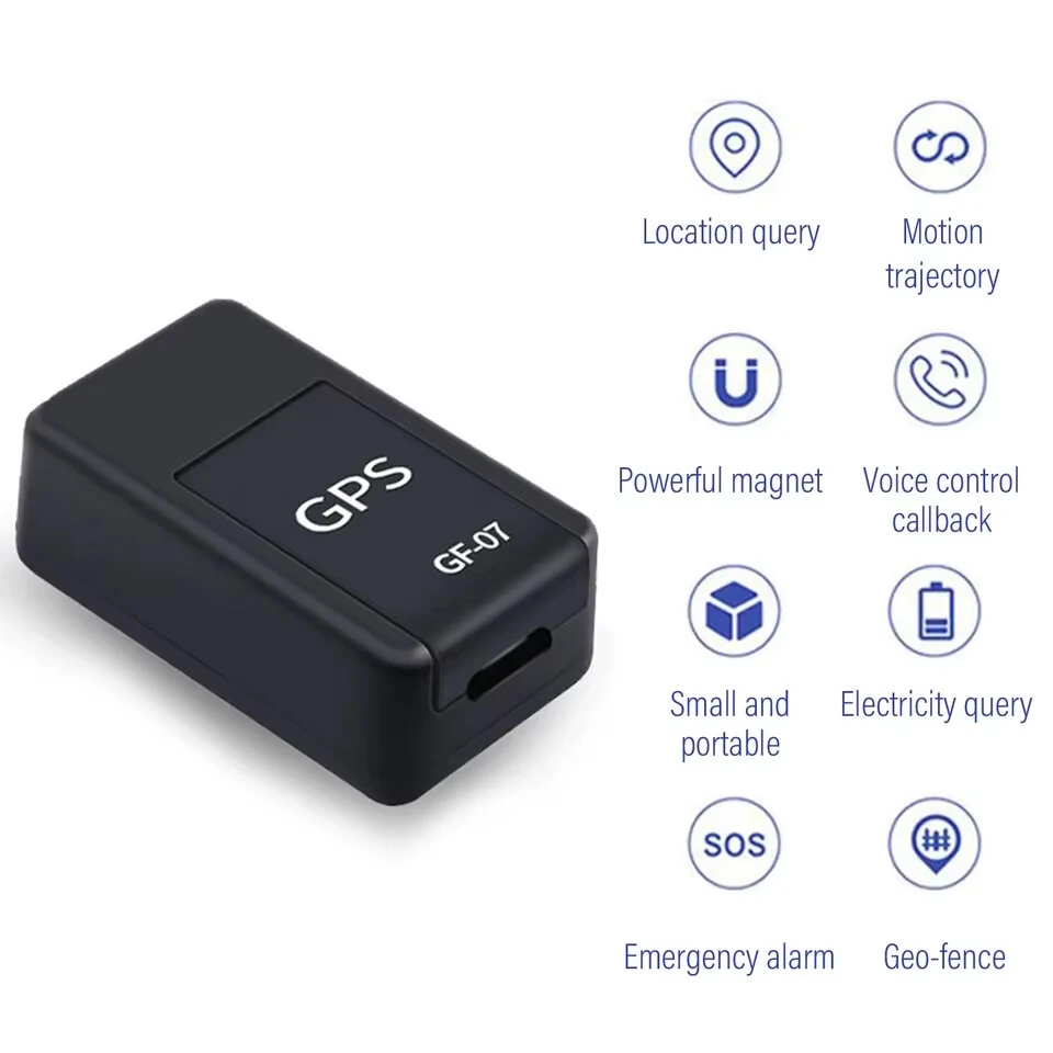 GF07 Tracker Strong Magnetic Car Vehicle Tracking Anti-lost Anti-theft Device Mini Portable Precise Positioning GPS Locator