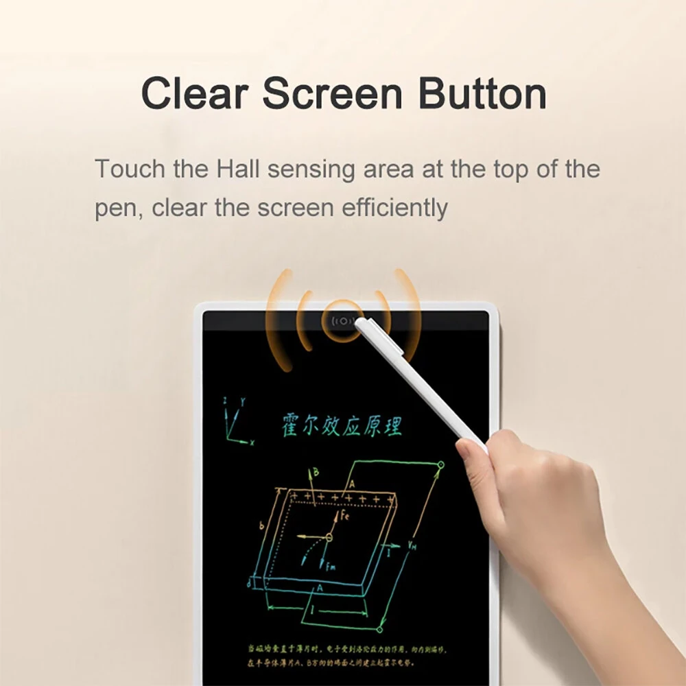 Xiaomi Mijia 10"/13.5" LCD Writing Color Tablet With Pen Digital Drawing Electronic Handwriting Pad Message Colorful Graphic Board