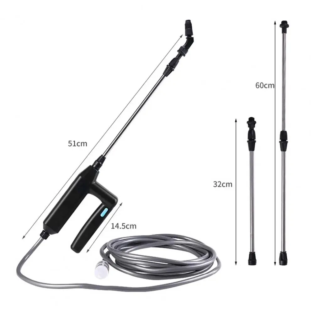 Battery Powered Sprayer Garden Sprayer Electric Plant Rechargeable Sprayer Ergonomic Handle 3 Nozzles for Garden Versatile