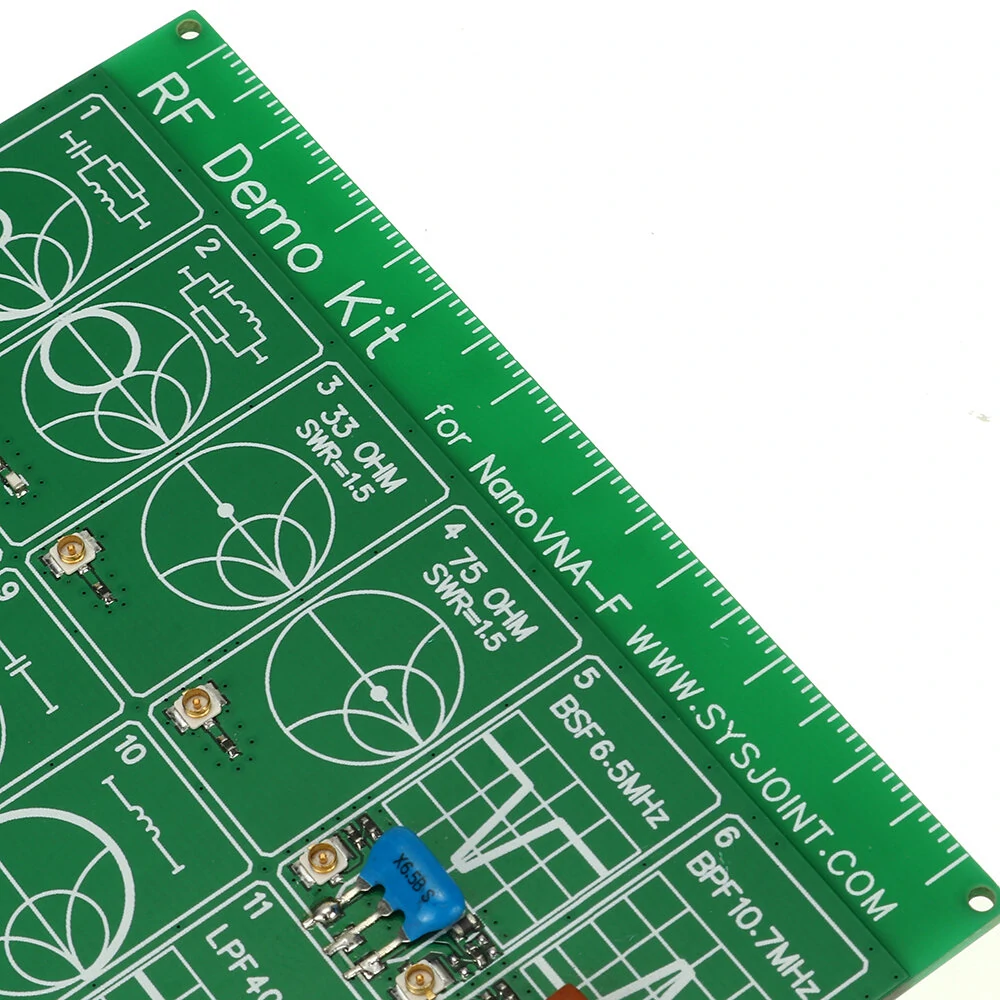 Professional RF Demo Kit NanoVNA RF Tester Board Filter Attenuator for NanoVNA-F Vector Network Analyzer