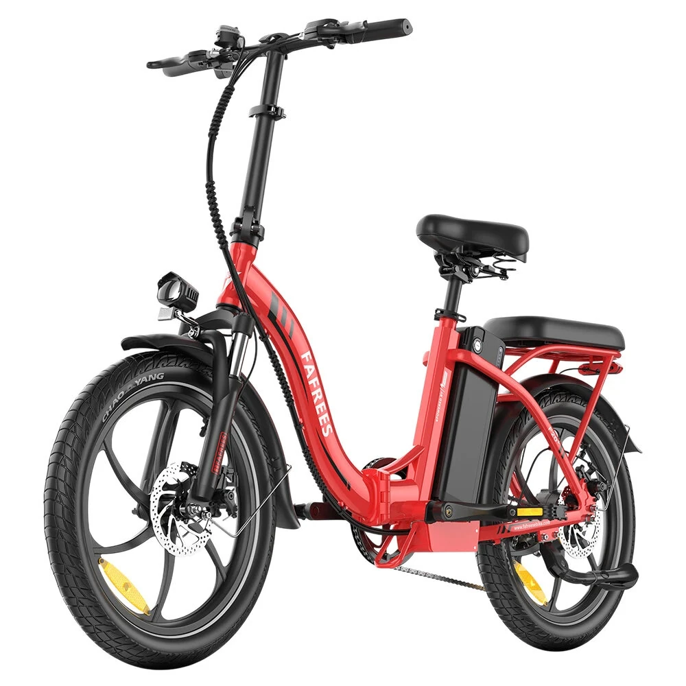 [EU Direct] FAFREES F20+ Electric Bike 36V 20AH Battery 250W Motor 20inches Tires Cadence Sensor 75-90KM Max Mileage 140KG Max Load Folding Electric Bicycle